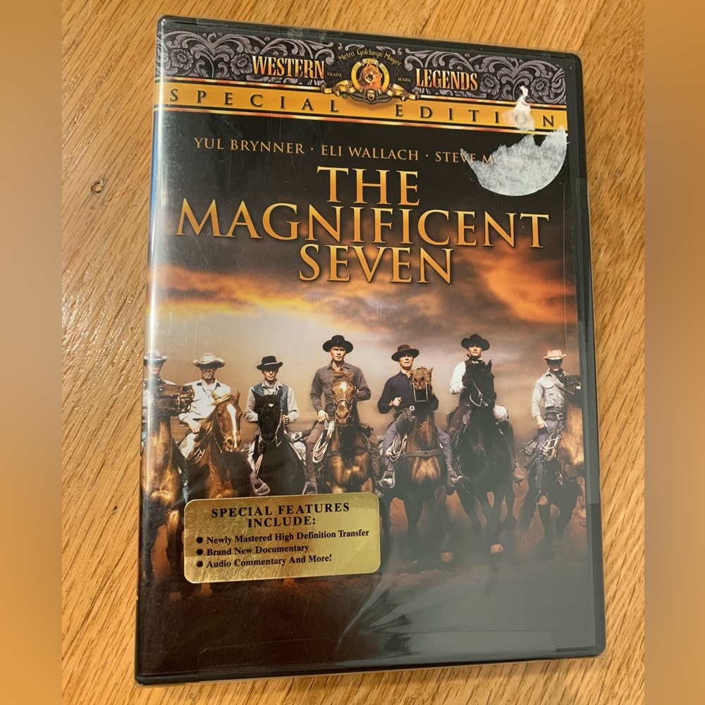 NWT The Magnificent Seven DVD with Special Features